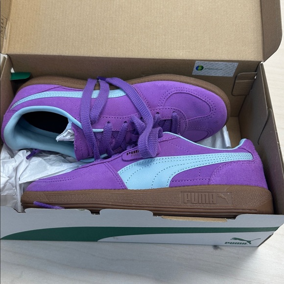 Puma Palermo Athletic shoes size 6, purple, new in box, - Picture 10 of 11